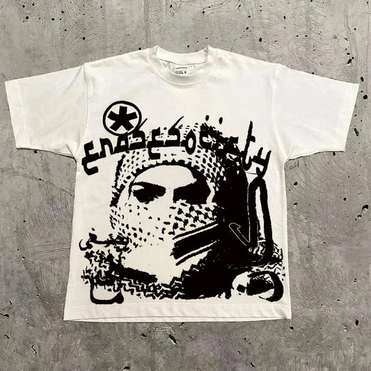 Camiseta Gráfica Oversize