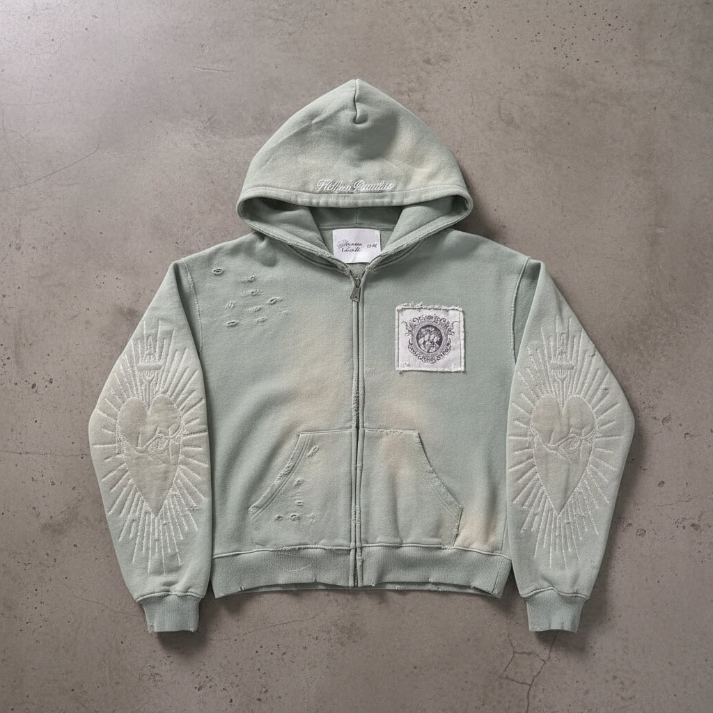 Sudadera Rhinestone