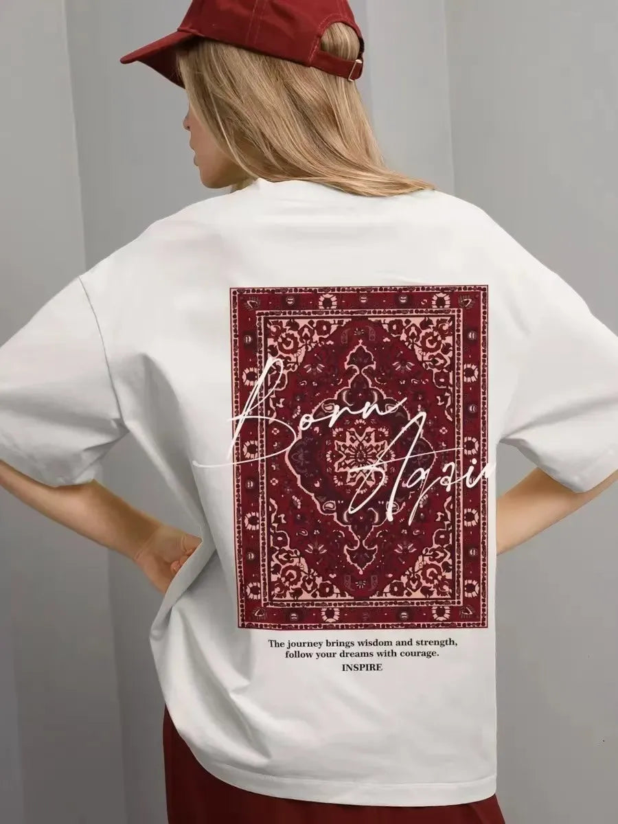 Camiseta Oversize Born Again