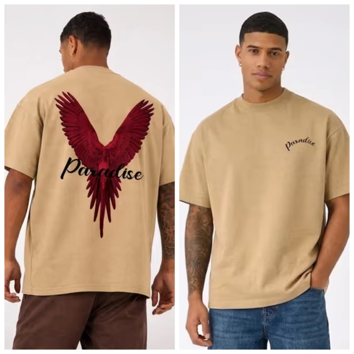 Camiseta Oversize Paradise